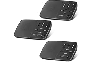 Hosmart UltraSpeak Intercoms Wireless Casa Full Duplex, Portata 1200 piedi Sistema Intercom bidirezionale in tempo reale (3 confezioni)