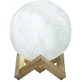 VGAzer Lampada Luna A Levitazione Magnetica - 16 Colori LED, Stampata In 3D, Con Telecomando, Regalo Unico