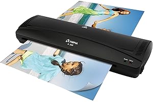 ‎OLYMPIA Olympia A 330 Laminiergerät | Heiß- und Kaltlaminieren | Laminiergerät bis A3 | Blasenbildungsschutz | Laminiermaschine | Ideal für Büro, Schule & Homeoffice | Laminator inkl. Laminierfolien