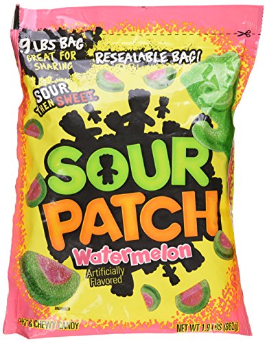 Sour Patch Soft & Chewy Candy Watermelon, 30.4-ounces(1.9 lbs)