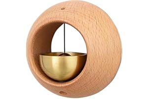 Teksome Campanello magnetico per negozianti, campanello per negozianti per apertura porta - Campanello d'ingresso,Campanello di allarme per ingresso in legno per camera, cortile, frigorifero,