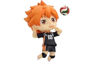 ACFIGURE Hinata Shōyō - Figuras de anime de 10 cm, figura de personaje Haikyuu, estatuas coleccionables con piezas móviles e intercambiables para decoración (Hinata Shōyō)