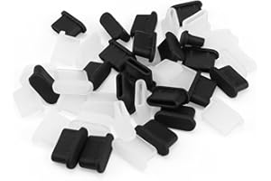 SPRHR 40 Stück USB C Staubschutz in Silikon, USB Abdeckung Wasserdicht und Staubdichtes Design, Kompatible Funktion, Geeignet für Elektronische Geräte mit USB-C-Schnittstelle