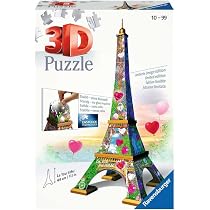 Puzzle 3D Iconics - Tour de Pise illuminée - Ravensburger Puzzle 3D Iconics - Tour de Pise illuminée - Ravensburger
