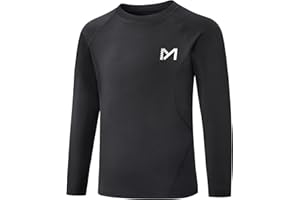 MEETYOO Maglia Termica Bambino Intimo Termico a Manica Lunga Abbigliamento Invernale Base Layer Sportivo