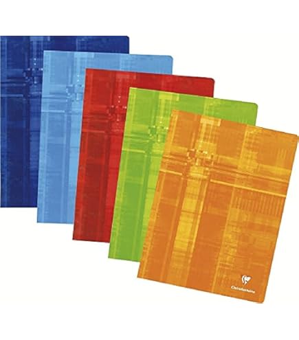 OXFORD Cahier Agrafé Polypro 24x32cm 96 Pages Grands Carreaux Seyes Easybook Bleu Pas Cher