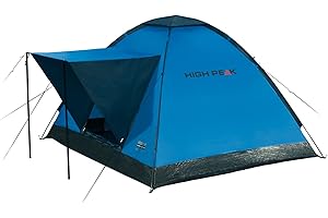 High Peak Beaver 3, Tenda Unisex-Adulto, Blu/Grigio, 200 x 180 x 120 cm