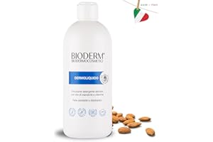 BIODERM BIODERMOCOSMETICI BioDerm Dermoliquido Detergente per Pelli Sensibili e Igiene Intima 500 ml - Detergente Delicato per Neonato - Dermodetergente per Anziani e Disabili - Assente da Paraffina