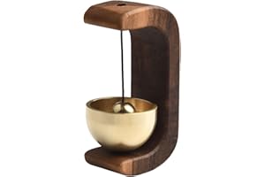 CNANRNANC Handcrafted Magnetic Door Wind Chime with Pure Copper for RING Unique Home Decor and Soothing Sounds (B)