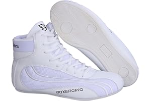 Kraftpaid Unisex Boxing Shoe,Unisex Boxschuhe,Leichte Boxschuhe,Unisex,Leicht,Leicht Und Bequem,Dauerhafter Komfort,FüR Herren Boxschuhe,Wrestling Schuhe Und Damen Fitnesstraining.