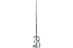Toolty Profesional Mixing Paddle 120 x 750mm - SDS Thread - Galvanized Mixer Whisk Stirrer - Positive 3-Blade - for Plaster, Gypsum, Adheives, Concrete, Cement, Glue, Paint, DIY - TLTY-1578P