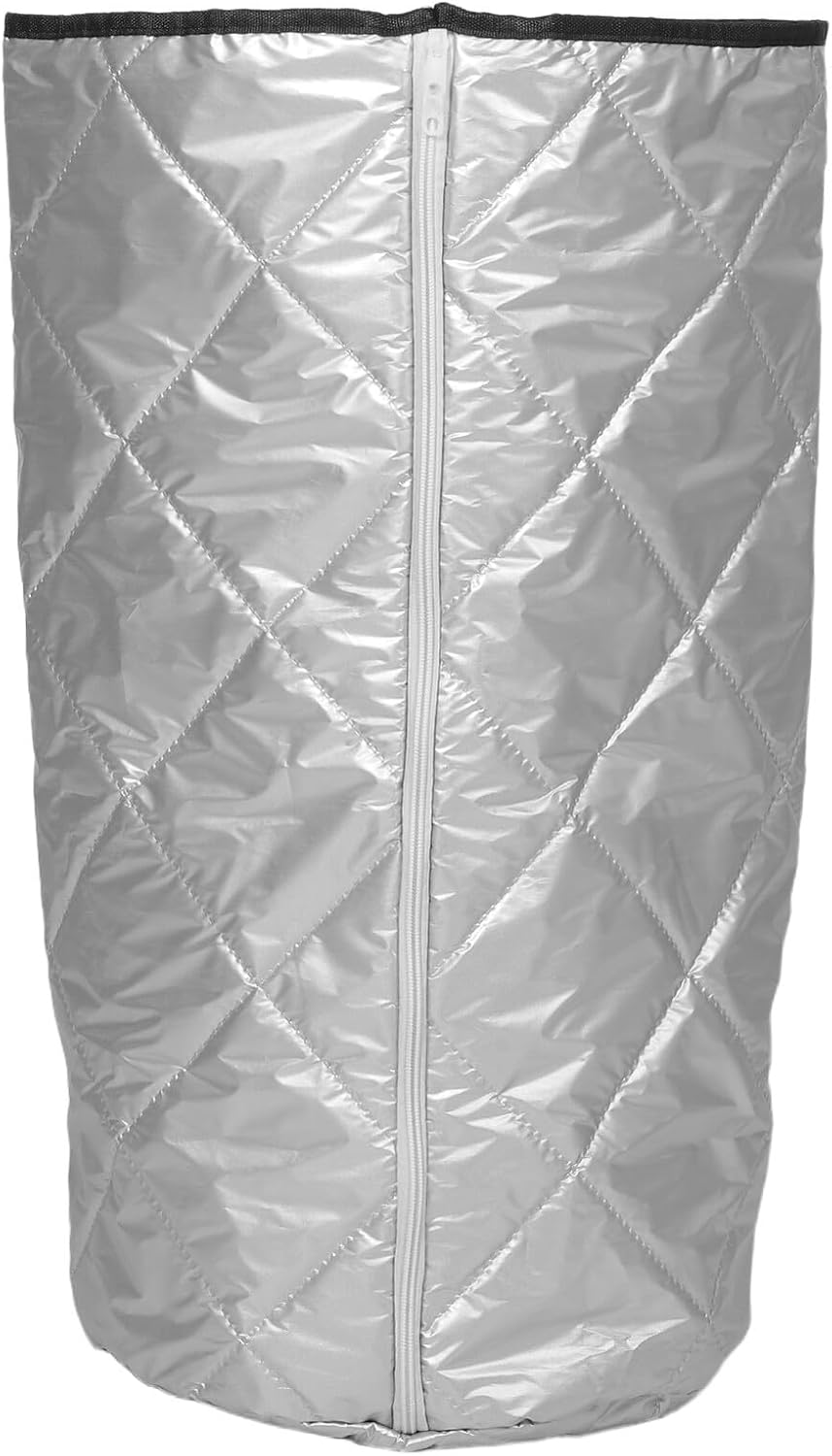 SEWACC Cubierta para Tanque de Gas de 15 Kg Funda Aislante de Tela Oxford Acolchado de Algodón Resistente al Sol Polvo Protección Térmica para Bombona de Gas en Camping y Actividades