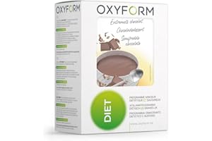 OXYFORM BY OXYLENT Oxyform Dieta I Dessert Spuntino Con Proteine I Dolce Crema Cioccolato da Ricostituire Shaker I Massa Muscolare I Preparato Proteico I Arricchito Vitamine I Basso Contenuto di Grassi e Zucchero