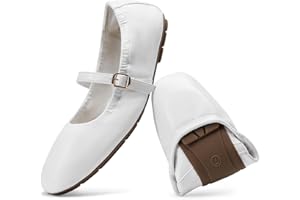 DREAM PAIRS Ballerine da Donna Pieghevoli Mary Jane Scarpe Comode e Morbide Scarpe per Feste Viaggi Uso Quotidiano