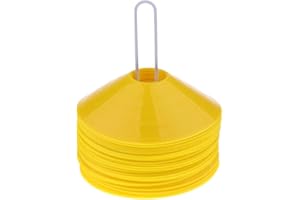 Tubayia Lot de 50 plots de marquage pour le sport, le football, le handball