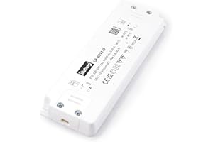 illuburg Trasformatore LED 12V 60W Sottile Senza Sfarfallio per GU4 GU5,3 Strisce LED Mobili Montaggio Nascosto Alimentatore Driver Power Supply