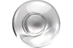 SPORTS WORLD VISION Almohadillas Nasales Sin Montura Para Gafas/Redondas / 9 Mm / 50 Piezas