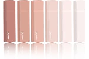 GEEHUA 6 teiliges Korrekturroller, 36 m Korrekturmaus Mini White Out Korrekturband, ästhetisches Schnelltrocknend Sofortige Korrekturband für Schüler, Schreiben, Schule, Zuhause, Bürobedarf(Rosa)