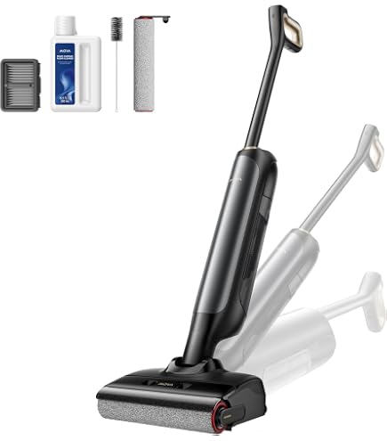 Proscenic aspirateur balai laveur sans fil, F10 ULTRA, aspiration et lavage puissant, sec et humide, autopropulsion, autonomie 60min, autonettoyage FO10 ULTRA Proscenic aspirateur balai laveur sans fil, F10 ULTRA, aspiration et lavage puissant, sec et humide, autopropulsion, autonomie 60min, autonettoyage FO10 ULTRA