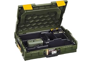 Proxxon Zestaw podstawowy akumulatora LBX/A (L-Boxx w zestawie 2 akumulatory 2,0 Ah, napięcie 12,6 V, walizka do elektronarzędzia) 29900