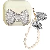 Microsonic Huawei FreeBuds SE 2 Case Silver with Bow Tie Figure [Case Compatible with FreeBuds SE 2 - Silver]