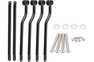 Aramox Staffe per borse laterali, Staffe per barre di supporto per borse laterali per moto