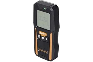 QB Magnusson 3 in 1 Cable Detector, Specifications:- Alarm Response Type Visual Alarm Battery Name PP3 (6LR51), Detection Depth (Ferrous Metal) 80mm, Detection Depth (Live Cable) 50mm,