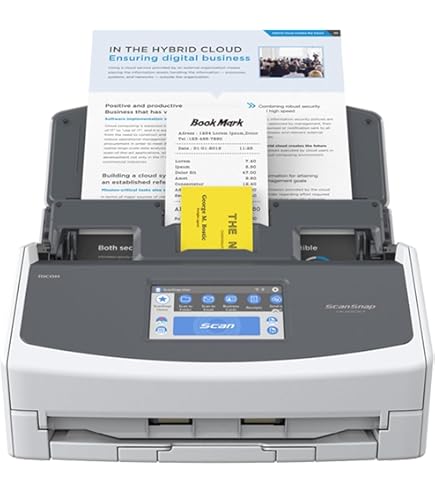 ScanSnap iX1400 ホワイト スキャナー ハイスピードモデル ScanSnap