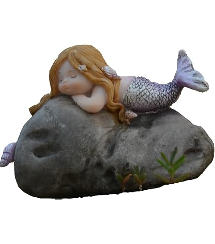Top Collection Miniatur-Feengarten, Grüner Drache Mit Marienkäfer, 5,1x7,6 Cm, Handbemalt