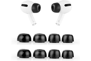 aceyoon 4 Paia Gommini per AirPods Pro, Gommini Auricolari in Schiuma di Memoria Punte di Ricambio a Riduzione del Rumore Compatibile con AirPods Pro (XS/S/M/L)