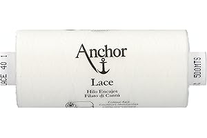 Anchor T194040-00001 - Hilo para hacer pollo, 100% algodón, grosor 40, 500 m, 27 gramos