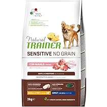 Natural Trainer Dog Sensitive NO Gluten Adult Mini Con Salmone E