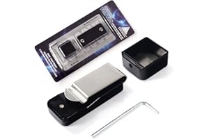 CUESOUL Biliardo Snooker Pool Cue Magnetico Chalk Holder con Clip da Cintura