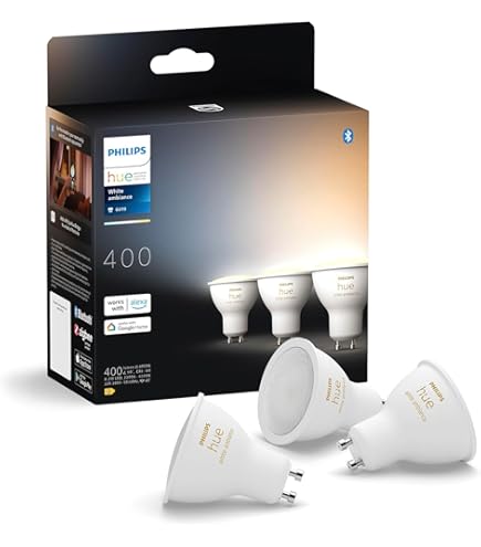 Philips Hue White & Color Ambiance Centris Projecteur, GU10 et LED noir - 8720169318434 | REUTER