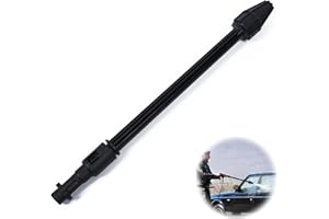 DAKLUNAR Dreckfräser für Hochdruckreiniger Kärcher, Dreckfräser Rotordüse Kfz-Reinigung Verstellbare Düse, 150bar Sprühlanze Verstellbar Sprühdüse Hochdruckreiniger Zubehör für Kärcher K2 K3 K4 K5 K6 K7