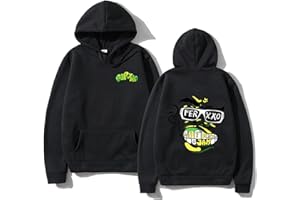 HIAPES Sudadera con Capucha Feid Ferxxo Reversible Primavera Otoño Sudadera Clásica Unisex Oversize Hombres Mujeres Hip Hop Pullover Moda Casual Cool Prendas De Abrigo De Gran Tamañ