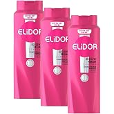 Elidor Sa&ccedil; Bakım Şampuanı, G&uuml;&ccedil;l&uuml; ve Parlak, 650 ml (3 paketi)