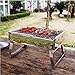 Produktbild Holzkohle Grill Backofen Grill Herd bewegbare Outdoor Reisen Camping Picknick   HNAA
