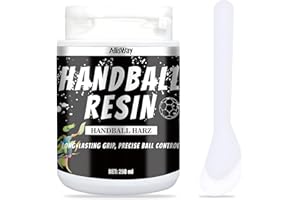 AllisWay Harz Handball, Handball Zubehör, Handballharz, Ball Wax, Starke Haftung, Erzielen Sie Optimale Ballkontrolle, Einfache Anwendung und Reinigung, Verbesserter Grip, 250 ml