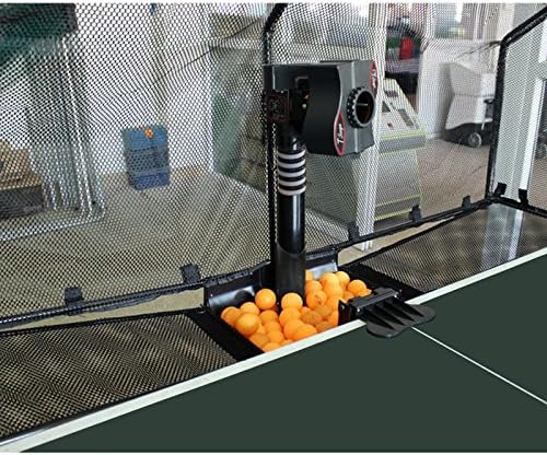 Table tennis machine table tennis robot with utomatic ball recycling systems