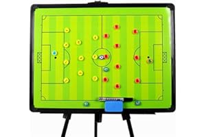 PhantomSky Grande Élégant Pratique Tableau de Magnétique de Conseil Tactics de d'entraînement Football Portable Professionnel pour Entraîner de Football Compétition (Taille: 60cm x 45cm)
