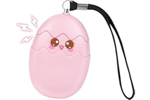 flintronic Alarma Personal de Emergencia 130dB, Alarma Seguridad Autodefensa con Luz Estroboscópica, Alarma Personal para Mujeres para Turno Nocturno para Mujeres, Niños,Ancianos, Turno Nocturno