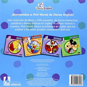 Primeras palabras = First words (Singulares Disney English)