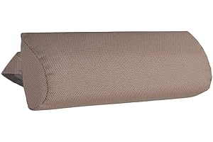 ‎PERFK perfk Liegen abwaschbar pflegeleicht Nacken Strandliege Zubehör für Liegestuhl Sonnenliege, Hellbraun