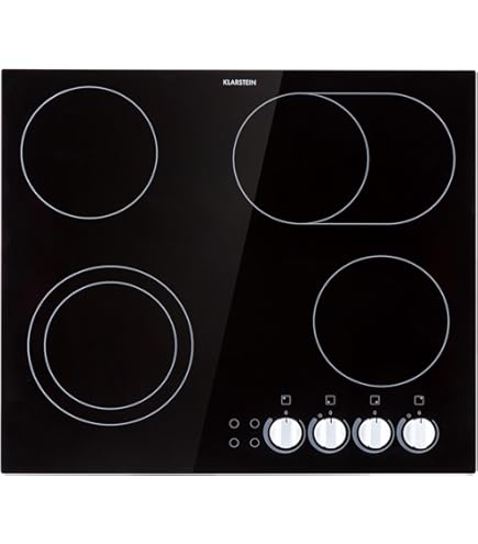 Plaque de cuisson électrique - Klarstein Appetito 4 - 4 plaques - 6