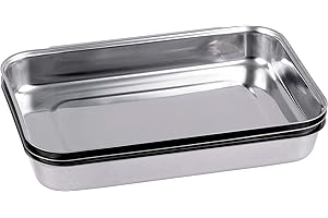 C|H|G chg 3318-00 Set 3 teglie ognuna 23,0 x 15,0 x 3,0 cm