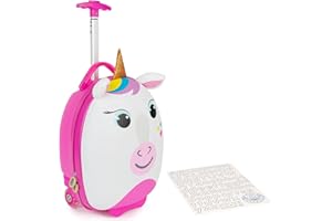 Boppi - Valise Enfant Tiny Trekker à Roulettes - Bagage Cabine pour Garçon & Fille - 17 L