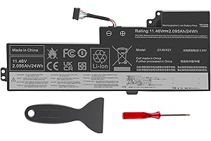ASUNCELL 11.46V/24Wh 01AV421 Laptop-Akku für Lenovo ThinkPad T470 T480 A475 A485 TP25 (Anniversary Edition 25) Series, 01AV421 01AV419 01AV420 01AV489 SB10K97576 SB10K97577 SB10K97578