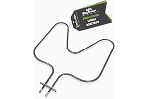 DEKAROX Elemento riscaldante inferiore 1000 W 220/240 V per AEG Electrolux Juno Zanussi Zanker 357063501/5 3570635015 per forno