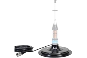 Base magnetica PNI 170/PL 170 mm, sottile, cavo da 4 m e spina PL259